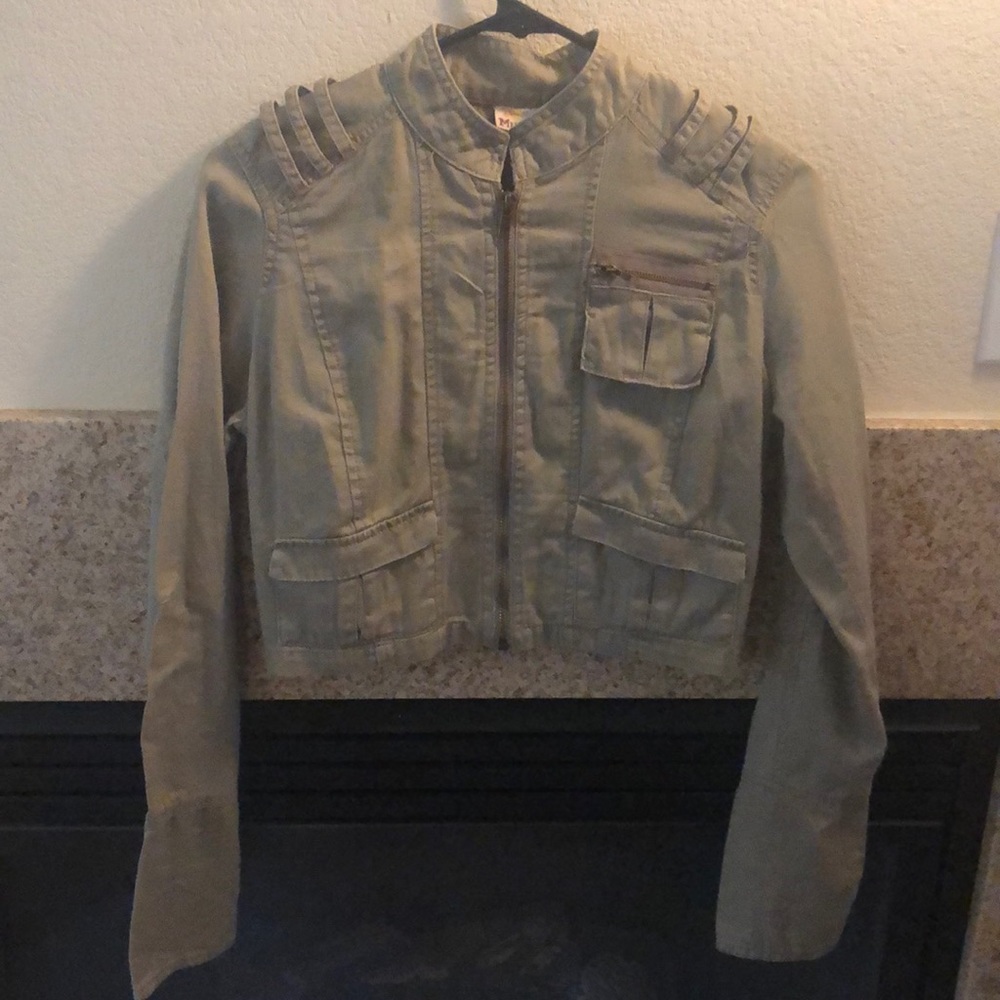 MUDD - Military Style Cropped Jacket
